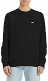 Levi's Crew Maglia di Tuta, Mineral Black, M Uomo