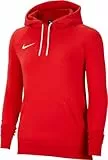 Nike, Park 20, Felpa con Cappuccio, Universita 'Rosso/Bianco/Bianco