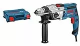 Bosch Professional 060117B400 060117B400-Trapano a percussione GSB 20-2, velocità a vuoto: 3.000 minuti, 1 in cassetta L, 850 W, 230 V, Multicolore, Size