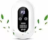 ACADGQ Mini Purificatore d'Aria Ozono,Purificatore d'Aria, Sterilizzatore per Deodorizzazione Dell'Ozono,Deodorante per Ionizzatore di Ozono,Macchina Portatile per L'ozono per Animali Domestici,Auto