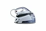 Hoover IronVision PMP2400 011 Ferro da Stiro con Caldaia, Piastra in Ceramica, Funzione Vapore, Colpo Vapore 90 g/min, Capacità Serbatoio 1.5 Litri, Anticalcare, Potenza 2400 W, 4.5 BAR, Blu