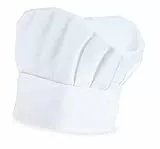 My Custom Style Cappello Chef Regolabile in Cotone Bianco 27.5x20 Senza Stampa