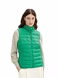 TOM TAILOR Le signore Gilet 1034120, 31032 - Vivid Leaf Green, S