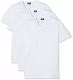 Navigare 512 (Pacco Da 3), Maglietta intima Uomo, Bianco (White), L confezione da 3