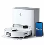 ECOVACS ROBOTICS T10 Plus Robot Aspirapolvere Con Lavapavimenti E Stazione Con Svuotamento Automatico 3000 Pa, Bianco