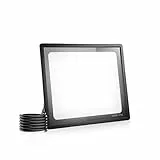 ELEING 300W Faretto LED da Esterno, 24000LM Faro da Esterni, Bianco Caldo 3000K Proiettore Faretti Ip66 Impermeabile Luce, LED Fari Illuminazione Per Parcheggio, Ingresso, Magazzino, Giardino