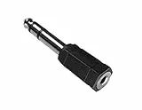 PremiumCord Adattatore da 6,3 mm a Presa Stereo da 3,5 mm Maschio a Femmina