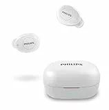 PHILIPS Cuffie in Ear True Wireless T2205WT/00, Bluetooth in Ear, Assistente Vocale, Durata Batteria Elevata, Resistenza agli Schizzi IPX4, Custodia di Ricarica Compatta, Bianco, Vecchia Versione