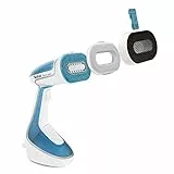 Tefal Piastra a vapore DT9530E1 Pure Tex | Esclusivo sistema multi-pad | 4 funzioni in un unico dispositivo per sterilizzare, levigare, pulire, profumare | Adatto a tutti i tessuti per la casa