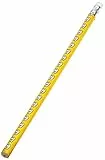 LG-Imports Matita Dental Junior 18,5 cm, in legno, colore giallo