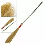 BAFAFA Erba Halloween Witch Broom Game Toy w Sharp Bamboo Scopa