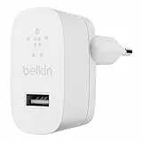 Belkin Caricabatteria USB da 13 W (Caricabatteria da parete USB per iPhone, iPad, AirPods, Samsung Galaxy, Google Pixel e altri), caricabatteria per iPhone, caricabatteria per Pixel