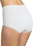 Sloggi Basic+ Maxi 4p Slip, Bianco (White), 6 (Pacco da 4) Donna