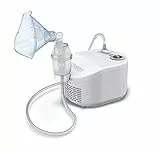 Omron X101 Easy Aerosol Bambini e Adulti a Compressore - Kit Apparecchio Aerosol Facile da Usare, Trattamento di Patologie Respiratorie Come Tosse, Raffreddore, Asma e Bronchite