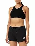 Reebok Identity French Terry Pantaloncini Corti, Black, M Donna