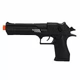 Boland 00440 - Pistola della polizia con suono, 23 cm, poliziotto, pistola giocattolo, pistola finta, costume, carnevale, festa in maschera