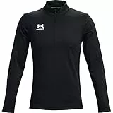 Under Armour Challenger Midlayer, T-Shirt Uomo, Nero/Bianco (001), L