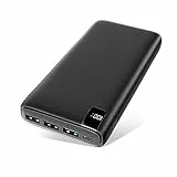 A ADDTOP 22.5W Power Bank 26800mAh con 20W PD USB C Power Delivery Caricabatteria Portatile con Display Digitale LCD e 4 Porte per Smartphone, Tablets
