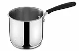 Lagostina Gioiosa Bollilatte, Acciaio Inox, Diametro 12 cm, 1.2 Litri, Lucidato