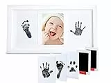 PewinGo Cornice con Impronta Bimbo, Set Impronte Bimbi con un Touchpad 100% Safe For Baby Senza Inchiostro- un Ricordo per il Bambino