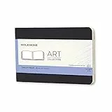 Moleskine Art Plus Album da Disegno, Tascabile, Nero