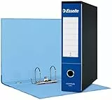 ESSELTE G75 ESSENTIALS Registratore - f.to protocollo dorso 8 cm - Blu - Confezione da 6 Pezzi - 390775050