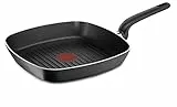 Lagostina Speciali Mini Grill Antiaderente, Alluminio, Nero, 18 x 20 cm