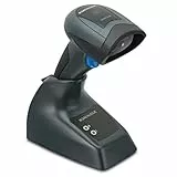 Datalogic QM2430 C6-BK-100-M 433 K1 qm2400 Hand Scanner, 2d Imager, Nero, 433 MHz, con base di ricarica/Dock e cavo USB QM2430 2d USB Kit 433 Blk.