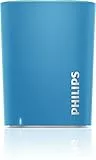 Philips BT100A Altoparlanti Portatili Wireless con Bluetooth, Microfono, Audio In, Blu