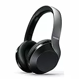 PHILIPS AUDIO Hi-Res Audio Cuffie Ph802Bk/00 On Ear Bluetooth Cuffie (Hi-Res-Audio, Bluetooth, 30 Ore Di Batteria, Funzione Di Carica Rapida), Taglia Unica, Nero