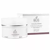 Crema Viso Antirughe BIO, Illuminante Viso, Crema Viso Donna Uomo, Crema Idratante, Acido Ialuronico Zafferano e Miele, Made in Italy