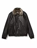 Schott NYC Lc930dgt Giacca di Pelle, Marrone Scuro, 4X-Large Uomo