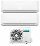 Climatizzatore Dual Split 9000 + 18000 Btu A++/A+ Gas R32 Inverter - Hi-Comfort