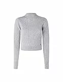 Pepe Jeans Baloon, Maglia maniche lunghe Donna, Grigio (Grey Marl),S