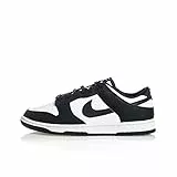 Nike Dunk Low Retro, Scarpe da Basket Uomo, White/Black-White, 43 EU