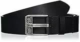 Diesel Bluestar Ii, Cintura Uomo, Nero (Nero), 100 cm