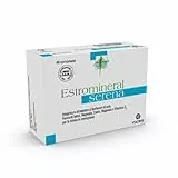 Estromineral Serena integratore alimentare menopausa con isoflavoni di soia, fermenti lattici, magnolia, calcio, magnesio e vitamina D3 senza glutine e lattosio 40 compresse