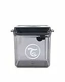 Twistshake Contenitore per Latte Artificiale a Prova di Umidità | Dispenser di Latte in Polvere Sigillato per Neonati | Contenitore per Alimenti Portatile | Essenziali per Neonati | 1700 ml, Nero