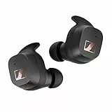 Auricolari Sennheiser SPORT True Wireless: cuffie In-Ear Bluetooth per uno stile di vita attivo, musica e chiamate con acustica adattabile, cancellazione attiva del rumore e controlli touch