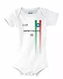 Ssc Napoli Campioni D'italia 22/23, Body Unisex - Bimbi 0-24, Bianco, 3-6 Mesi