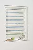 K-home Klemmfix, Tenda a rullo Madrid, Fissaggio a Clip Senza Viti, Beige, 50 x 150 cm