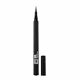 3INA MAKEUP - The 24h Pen Eyeliner 900 - Nero - Eyeliner Nero Waterproof Liquido Matte - Pennello Preciso - Alta Pigmentazione per Occhi Sensibili - Vegan - Cruelty Free
