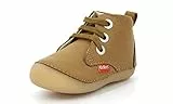 Kickers Soniza, Scarpe con Lacci Unisex-Bimbi 0-24, Cammello Chiaro, 19 EU