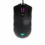 Patriot Memory Viper V550 Ambidestro Mouse Gaming Retroiluminazione RGB Cablato con sensore Pixart Ottico 5000 DPI - PV550OUXK