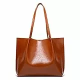 FAIRYSAN Borsa Donna Grande PU Borse A Mano Donna Tote Bag Per Lavoro Tutti Giorni Borsa Alla Moda