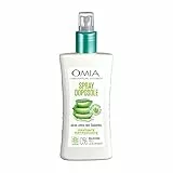 Omia, Spray Doposole con Aloe Vera del Salento, Azione Idratante e Rinfrescante, Effetto Riparatore, con Olio di Argan, Macadamia e Burro di Karité, Dermatologicamente Testato, Flacone da 200 ml