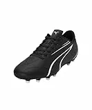 PUMA Vitoria Fg/AG, Scarpe da Calcio Uomo, Nero Black, Bianco White, 42 EU