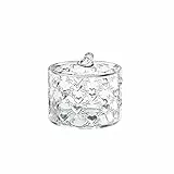 Guzzini Contenitore Piccolo con Coperchio Love, Trasparente, Ø10.7 x h11 cm