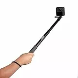 JOBY TelePod Sport, Asta estensibile per fotocamere d'azione e 360°, treppiede da viaggio impermeabile, accessorio per smartphone, per la creazione di contenuti, vlogging, foto d'azione