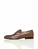 find. Leather Formal - Mocassini Uomo, Marrone (Brown), 42 EU
